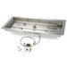 HPC 24x12" Rectangle H-Burner Torpedo Pan Match Lit Fire Pit Insert HPC Fire Inspired Dreamwood Living