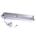 HPC torpedo linear Interlink match lit fire pit insert with key valve and key