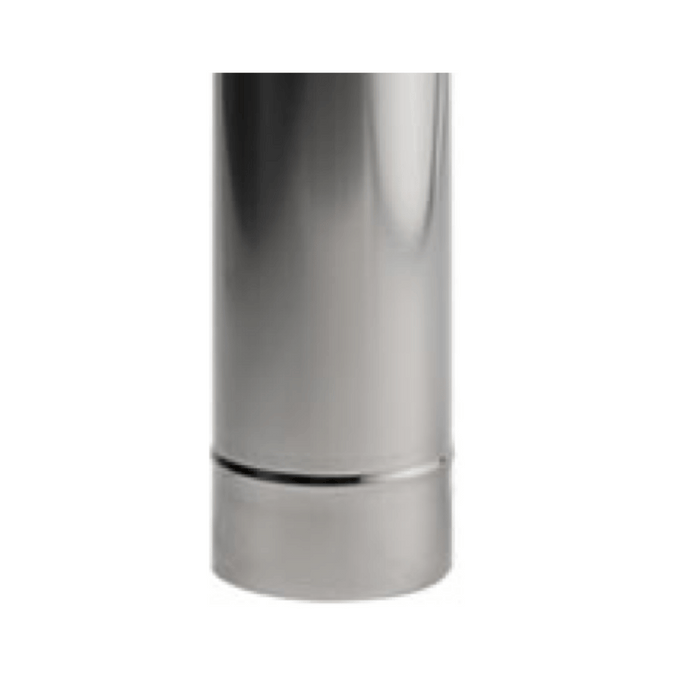 HUUM 0.82ft Single-wall Sauna Stove Chimney Extension Stainless Steel | HK017-01 HUUM Dreamwood Living