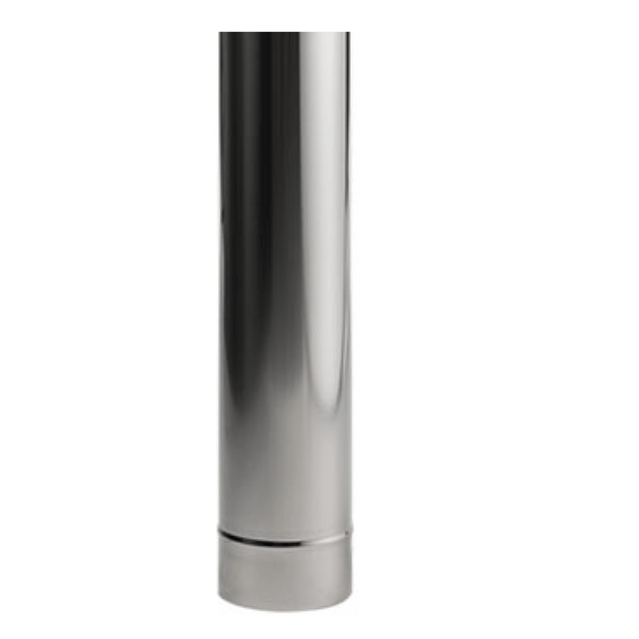 HUUM 1.64ft Single-wall Sauna Stove Chimney Extension Stainless Steel | HK017-02 HUUM Dreamwood Living