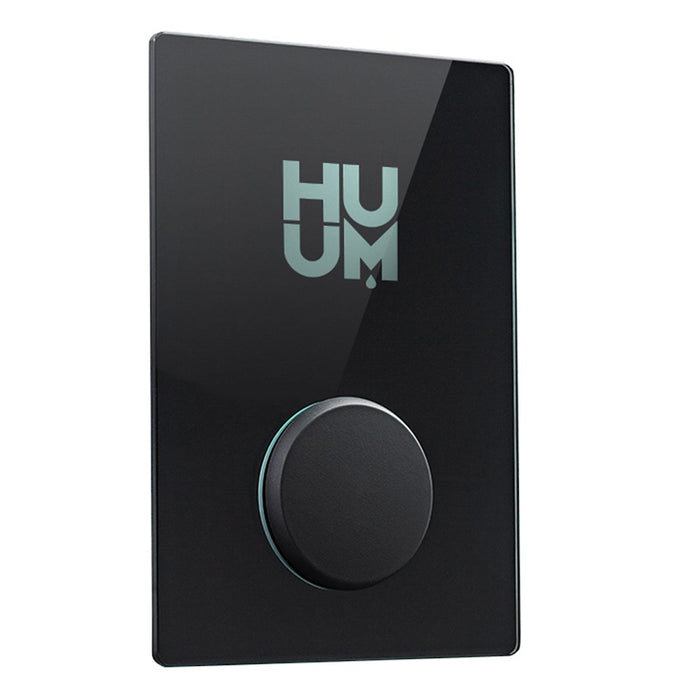 HUUM UKU Glass Wi-Fi sauna control with black glass display panel