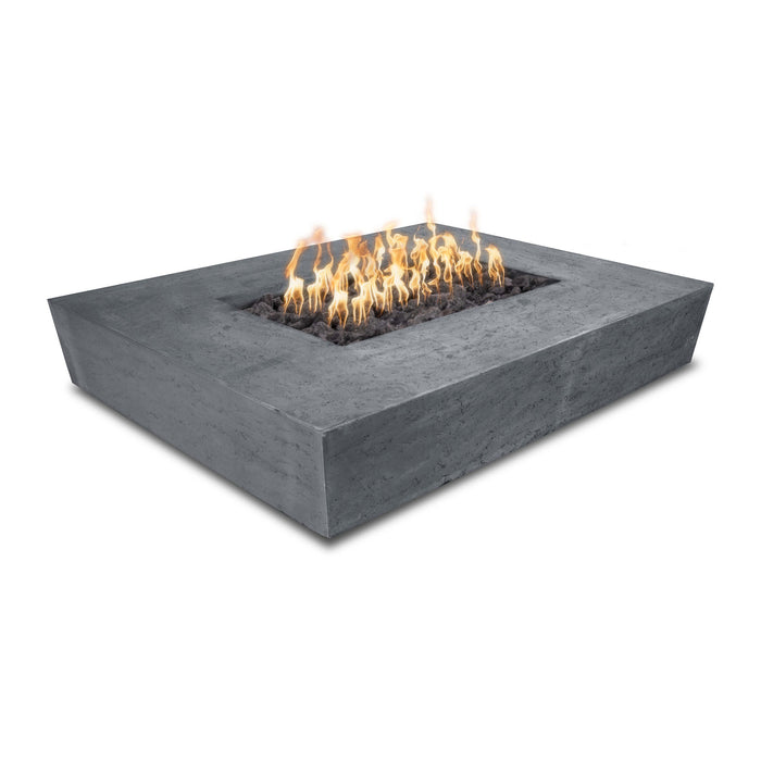 The Outdoor Plus OPT-HKOGFRC58 Heiko 59" GFRC Concrete Rectangular Gas Fire Pit