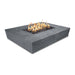 The Outdoor Plus OPT-HKOGFRC58 Heiko 59" GFRC Concrete Rectangular Gas Fire Pit