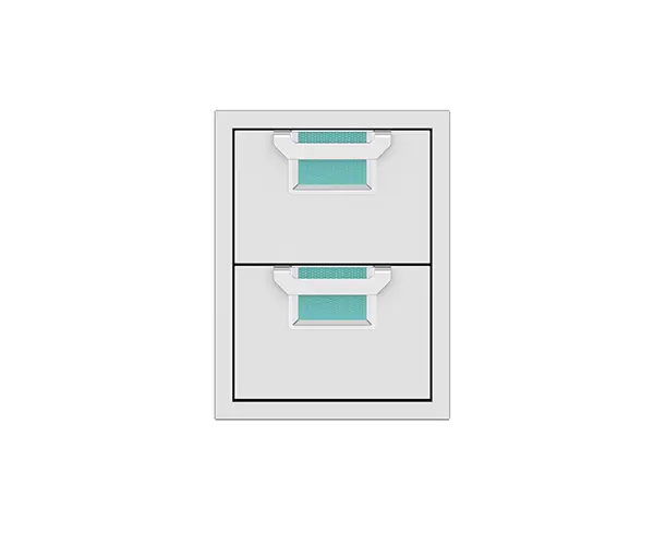 Hestan 16″ Aspire Double Drawers - AEDR16 Hestan Dreamwood Living