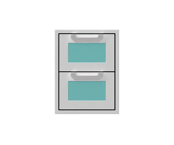 Hestan 16″ Outdoor Double Storage Drawers - AGDR16 Hestan Dreamwood Living