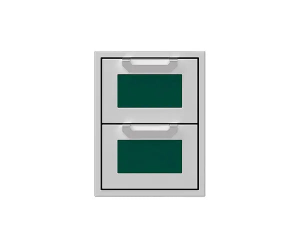 Hestan 16″ Outdoor Double Storage Drawers - AGDR16 Hestan Dreamwood Living