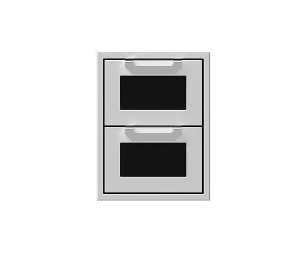 Hestan 16″ Outdoor Double Storage Drawers - AGDR16 Hestan Dreamwood Living