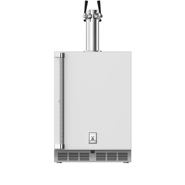 Hestan 24″ Outdoor Double Faucet Beer Dispenser, Solid Door, with Lock – Left or Right Hinge GFDSR242 / GFDSL242 Hestan Dreamwood Living