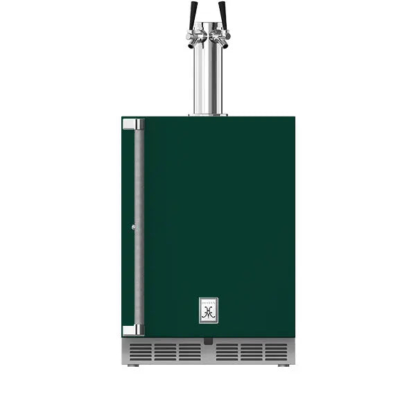 Hestan 24″ Outdoor Double Faucet Beer Dispenser, Solid Door, with Lock – Left or Right Hinge GFDSR242 / GFDSL242 Hestan Dreamwood Living