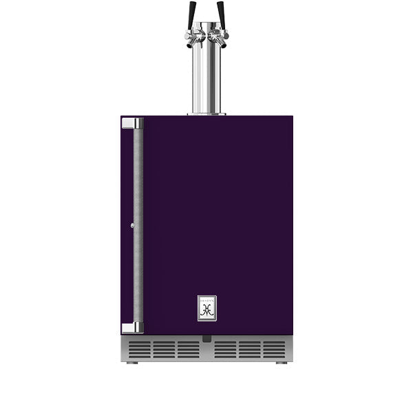 Hestan 24″ Outdoor Double Faucet Beer Dispenser, Solid Door, with Lock – Left or Right Hinge GFDSR242 / GFDSL242 Hestan Dreamwood Living