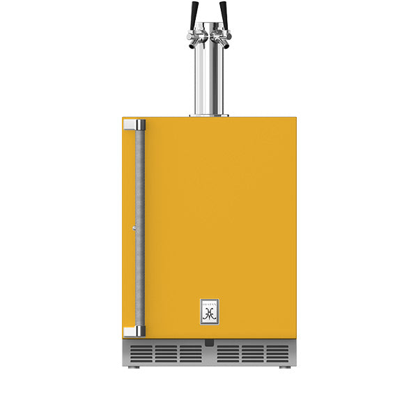 Hestan 24″ Outdoor Double Faucet Beer Dispenser, Solid Door, with Lock – Left or Right Hinge GFDSR242 / GFDSL242 Hestan Dreamwood Living