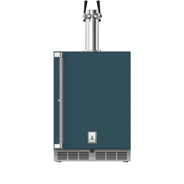 Hestan 24″ Outdoor Double Faucet Beer Dispenser, Solid Door, with Lock – Left or Right Hinge GFDSR242 / GFDSL242 Hestan Dreamwood Living