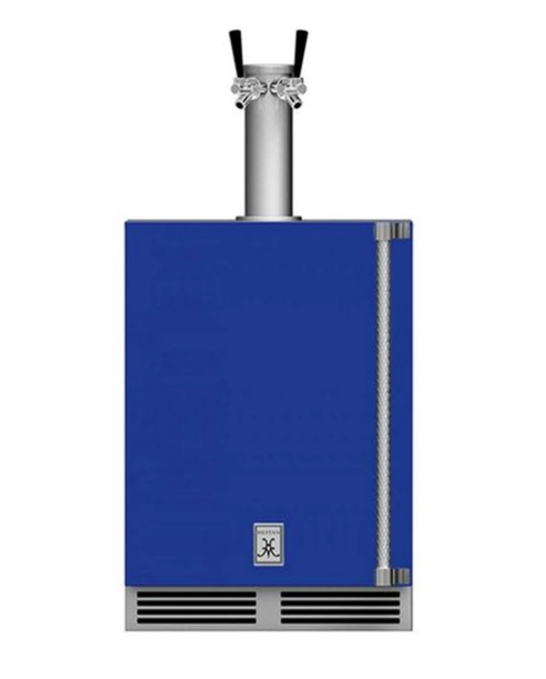 Hestan 24″ Outdoor Double Faucet Beer Dispenser, Solid Door, with Lock – Left or Right Hinge GFDSR242 / GFDSL242 Hestan Dreamwood Living