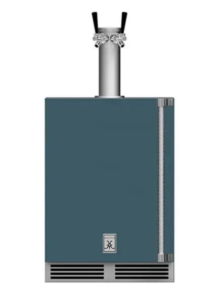 Hestan 24″ Outdoor Double Faucet Beer Dispenser, Solid Door, with Lock – Left or Right Hinge GFDSR242 / GFDSL242 Hestan Dreamwood Living