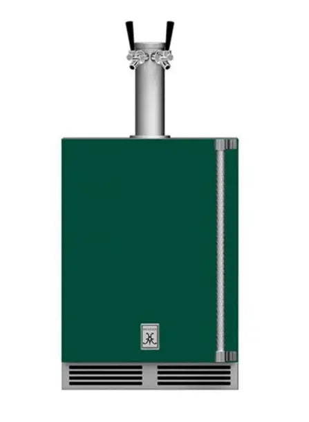 Hestan 24″ Outdoor Double Faucet Beer Dispenser, Solid Door, with Lock – Left or Right Hinge GFDSR242 / GFDSL242 Hestan Dreamwood Living