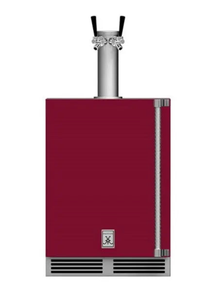 Hestan 24″ Outdoor Double Faucet Beer Dispenser, Solid Door, with Lock – Left or Right Hinge GFDSR242 / GFDSL242 Hestan Dreamwood Living