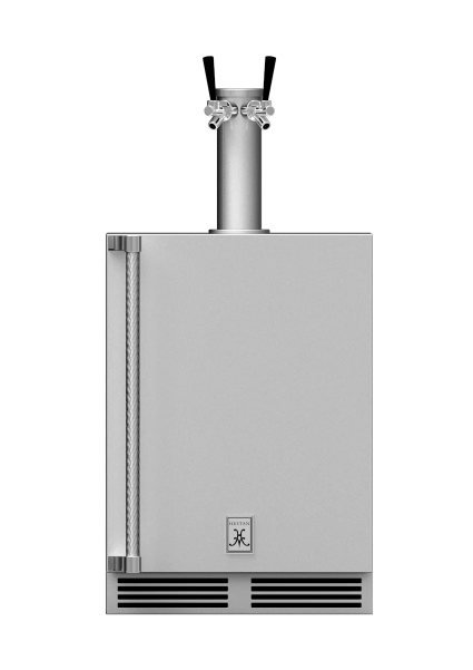 Hestan 24″ Outdoor Double Faucet Beer Dispenser, Solid Door, with Lock – Left or Right Hinge GFDSR242 / GFDSL242 Hestan Dreamwood Living