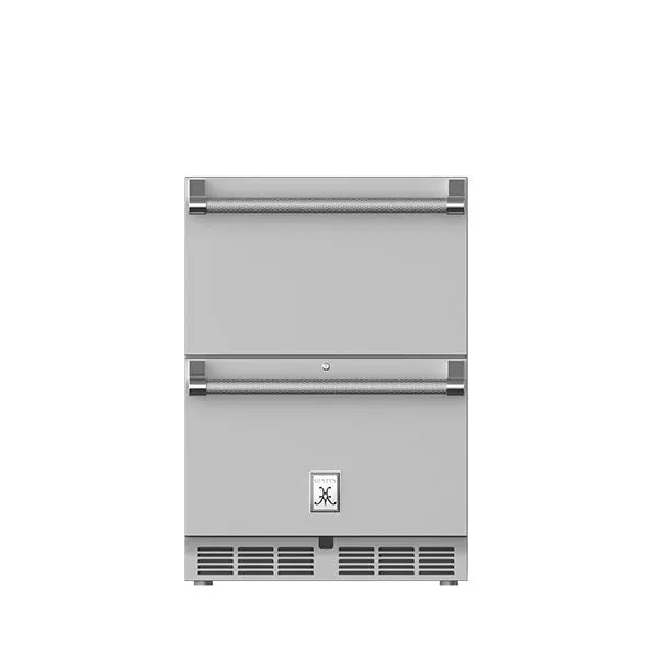 Hestan 24" Outdoor Refrigerator Drawers with Lock - GRR24 Hestan Dreamwood Living