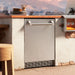 Hestan 24″ Outdoor Refrigerator, Solid Reversible Door, with Lock - ERS24 Hestan Dreamwood Living