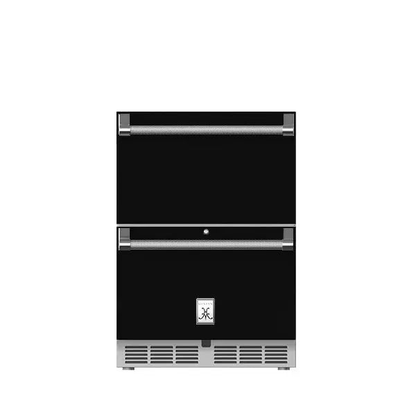 Hestan 24" Refrigerator Drawer (Upper) and Freezer Drawer (Bottom) with Lock - GRFR24 Hestan Dreamwood Living