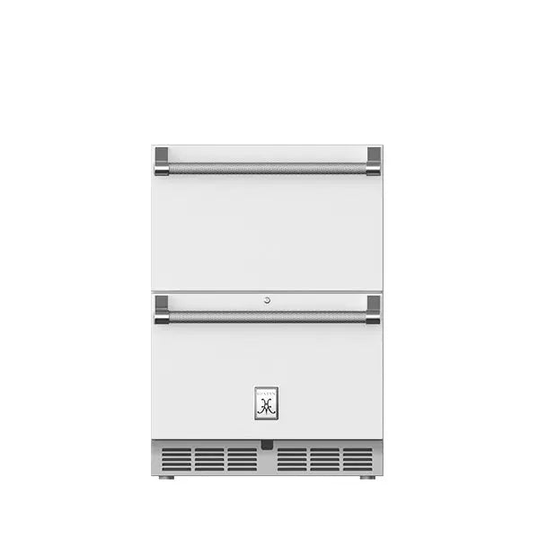 Hestan 24" Refrigerator Drawer (Upper) and Freezer Drawer (Bottom) with Lock - GRFR24 Hestan Dreamwood Living