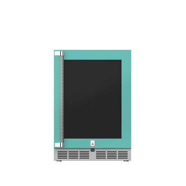 Hestan 24″  Refrigerator, Glass Door, with Lock – Left or Right Hinge GRGR24/ GRGL24 Hestan Dreamwood Living