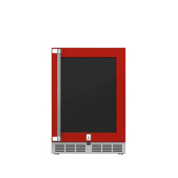 Hestan 24″  Refrigerator, Glass Door, with Lock – Left or Right Hinge GRGR24/ GRGL24 Hestan Dreamwood Living