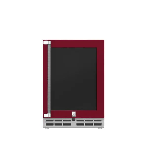 Hestan 24″  Refrigerator, Glass Door, with Lock – Left or Right Hinge GRGR24/ GRGL24 Hestan Dreamwood Living