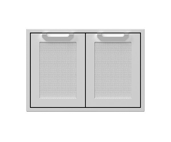 Hestan 30" Double Door Storage Cabinet, Marquise Panels, LP Tank/Trash Slide-Out & Adjustable Shelf – AGSD30 Hestan Dreamwood Living