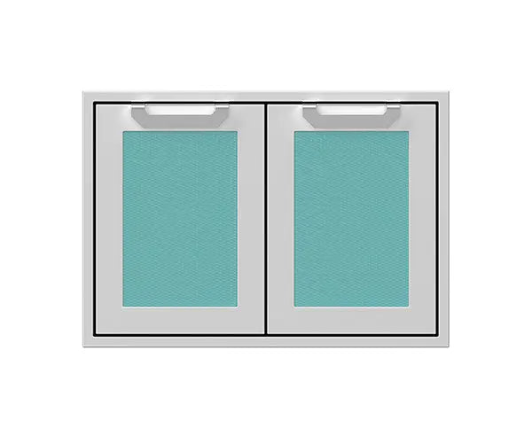 Hestan 30" Double Door Storage Cabinet, Marquise Panels, LP Tank/Trash Slide-Out & Adjustable Shelf – AGSD30 Hestan Dreamwood Living