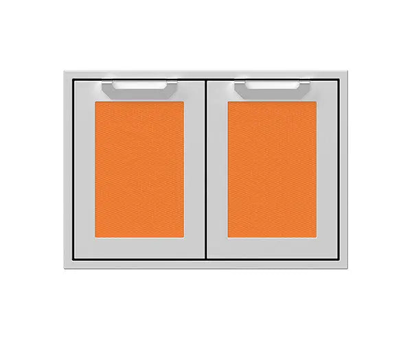 Hestan 30" Double Door Storage Cabinet, Marquise Panels, LP Tank/Trash Slide-Out & Adjustable Shelf – AGSD30 Hestan Dreamwood Living