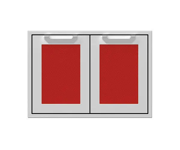 Hestan 30" Double Door Storage Cabinet, Marquise Panels, LP Tank/Trash Slide-Out & Adjustable Shelf – AGSD30 Hestan Dreamwood Living