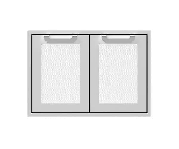 Hestan 30" Double Door Storage Cabinet, Marquise Panels, LP Tank/Trash Slide-Out & Adjustable Shelf – AGSD30 Hestan Dreamwood Living