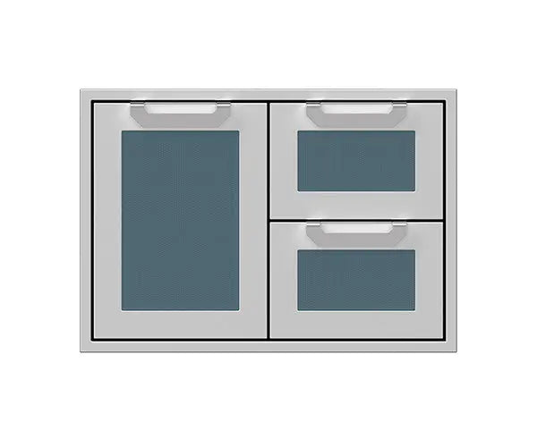 Hestan 30″ Marquise Double Drawer & Storage Door Combo – AGSDR30 Hestan Dreamwood Living