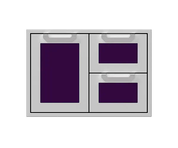 Hestan 30″ Marquise Double Drawer & Storage Door Combo – AGSDR30 Hestan Dreamwood Living