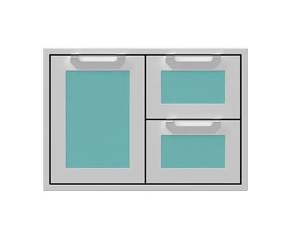 Hestan 30″ Marquise Double Drawer & Storage Door Combo – AGSDR30 Hestan Dreamwood Living