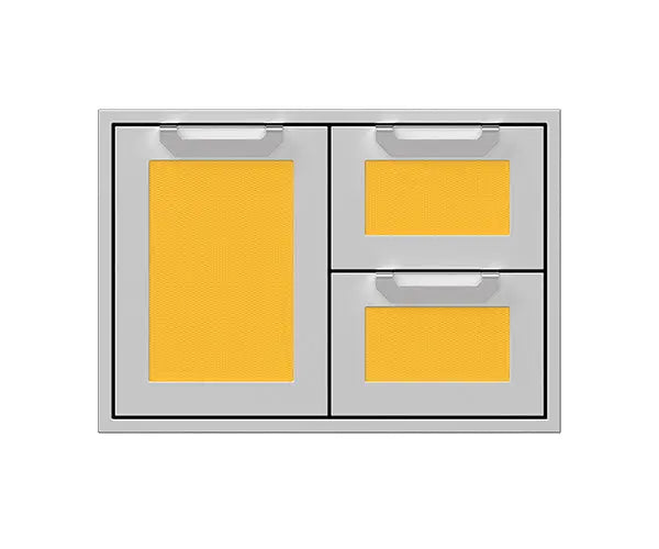 Hestan 30″ Marquise Double Drawer & Storage Door Combo – AGSDR30 Hestan Dreamwood Living
