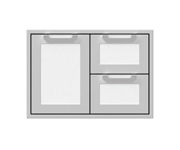 Hestan 30″ Marquise Double Drawer & Storage Door Combo – AGSDR30 Hestan Dreamwood Living