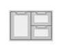 Hestan 30″ Marquise Double Drawer & Storage Door Combo – AGSDR30 Hestan Dreamwood Living