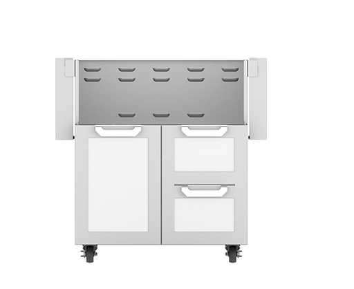 Hestan 30″ Outdoor Tower Cart with Double Drawer and Door Cart - GCR30 Hestan Dreamwood Living