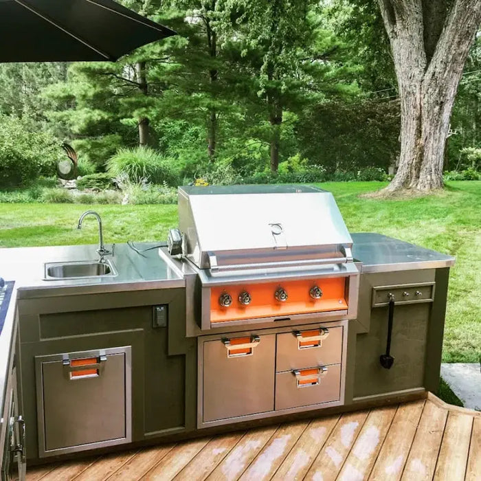 Hestan 36″ Aspire Built-In Grill with Rotisserie (EABR36 / EMBR36) Hestan Dreamwood Living