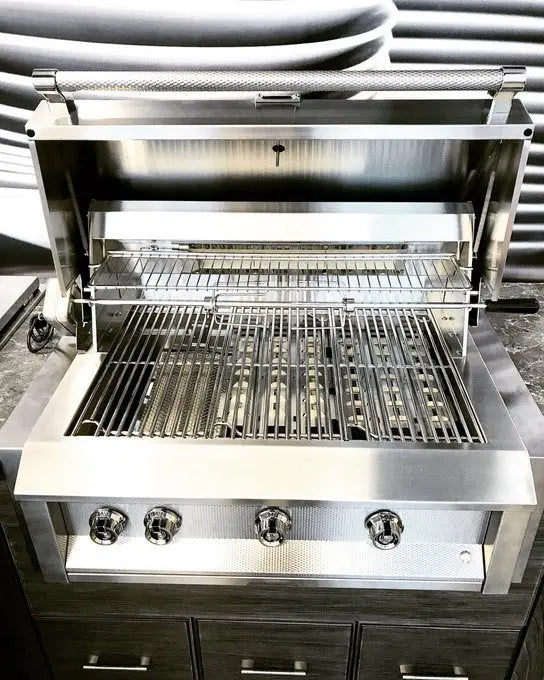 Hestan 36″ Aspire Built-In Grill with Rotisserie (EABR36 / EMBR36) Hestan Dreamwood Living