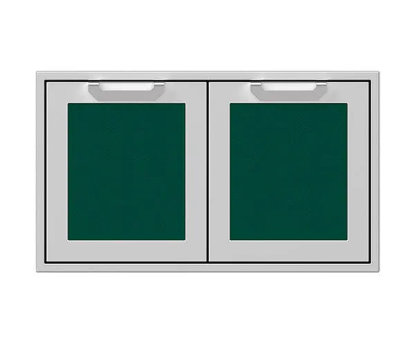 Hestan 36" Double Door Storage Cabinet, Marquise Panels, LP Tank/Trash Slide-Out & Adjustable Shelf – AGSD36 Hestan Dreamwood Living