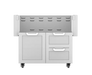 Hestan 36″ Double Drawer and Door Cart - GCR36 Hestan Dreamwood Living