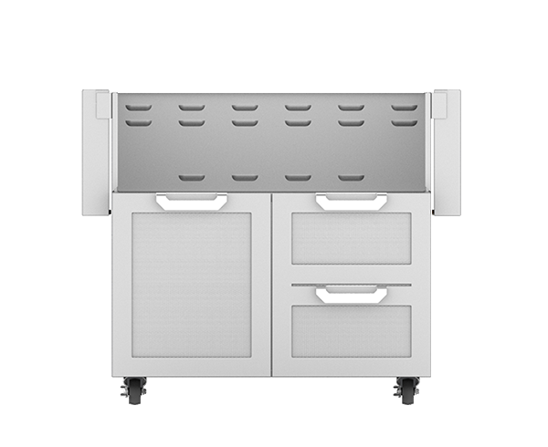 Hestan 36″ Double Drawer and Door Cart - GCR36 Hestan Dreamwood Living