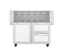 Hestan 36″ Double Drawer and Door Cart - GCR36 Hestan Dreamwood Living