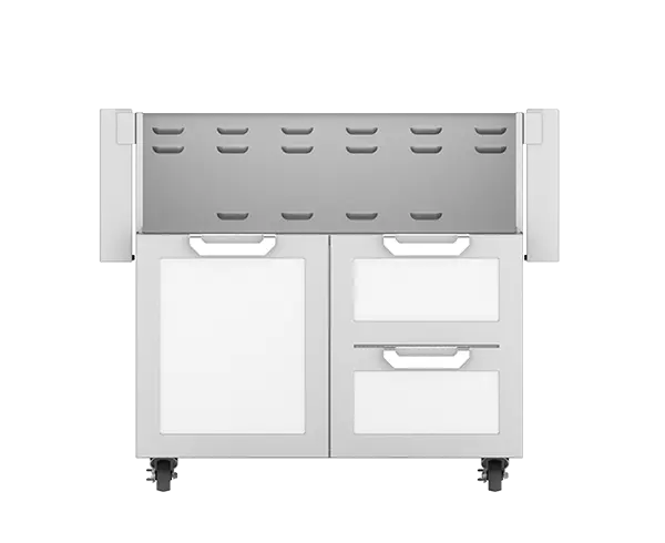 Hestan 36″ Double Drawer and Door Cart - GCR36 Hestan Dreamwood Living