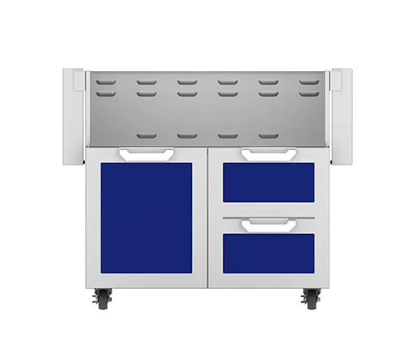 Hestan 36″ Double Drawer and Door Cart - GCR36 Hestan Dreamwood Living