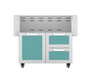 Hestan 36″ Double Drawer and Door Cart - GCR36 Hestan Dreamwood Living