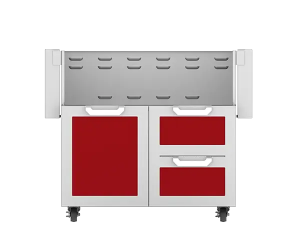 Hestan 36″ Double Drawer and Door Cart - GCR36 Hestan Dreamwood Living
